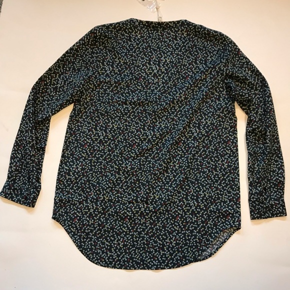Joie Daryn Floral Print Silk Blouse Women’s XS - Picture 5 of 6